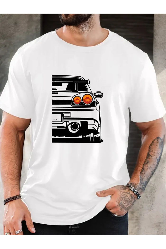 Premium Oversize Kesim Kısa Kollu Baskılı T-shirt