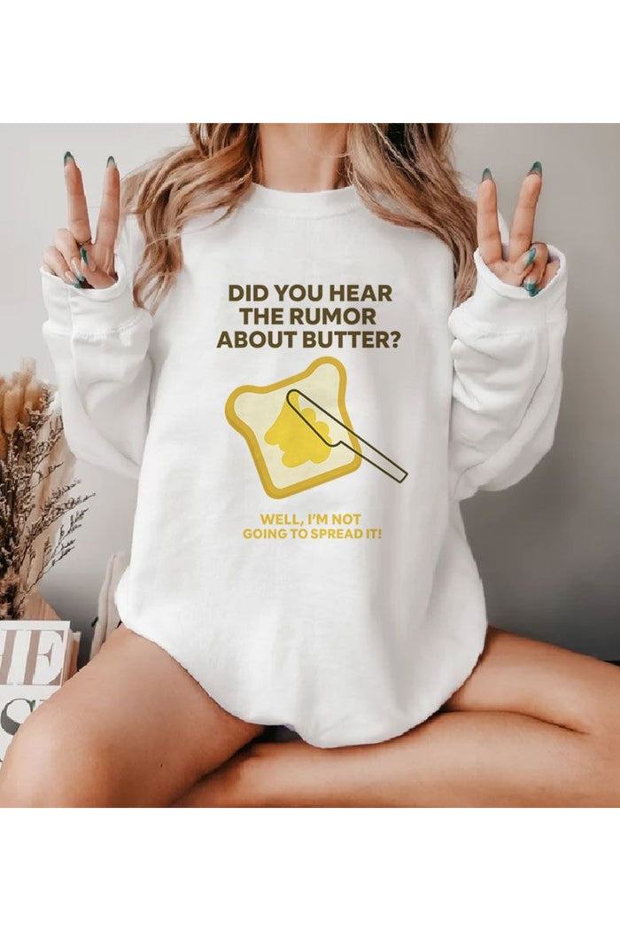 Premium Oversize Kesim Uzun Kollu Baskılı Sweatshirt