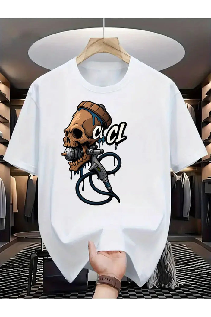 Premium Oversize Kesim Kısa Kollu Baskılı T-shirt