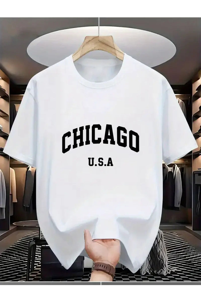 Premium Oversize Kesim Kısa Kollu Baskılı T-shirt