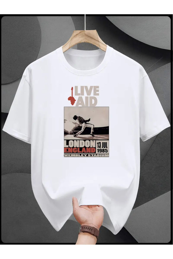 Premium Oversize Kesim Kısa Kollu Baskılı T-shirt