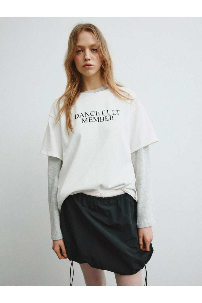 Premium Oversize Kesim Kısa Kollu Baskılı T-shirt