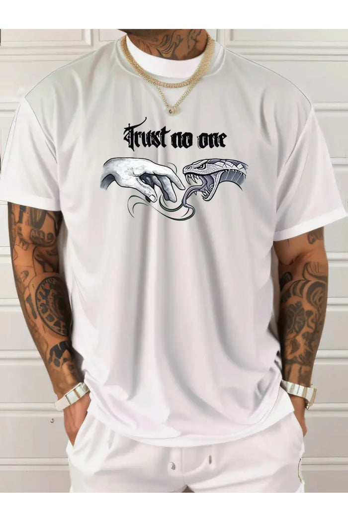 Premium Oversize Kesim Kısa Kollu Baskılı T-shirt