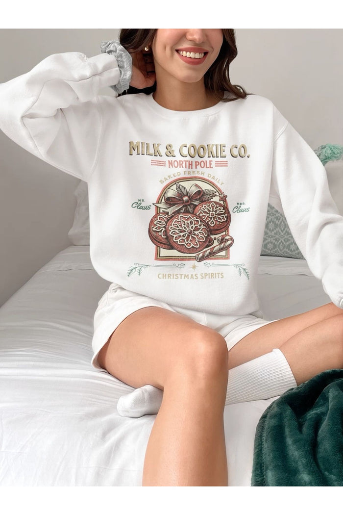 Premium Oversize Kesim Uzun Kollu Baskılı Sweatshirt