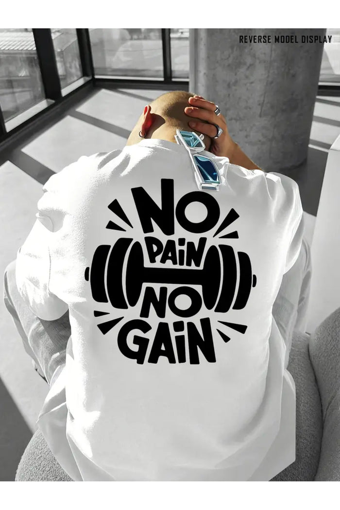 Premium Oversize Kesim Kısa Kollu Baskılı T-shirt