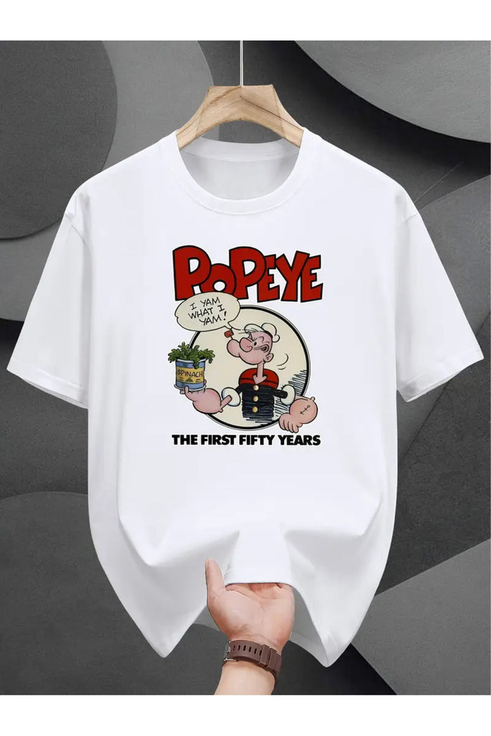 Premium Oversize Kesim Kısa Kollu Baskılı T-shirt