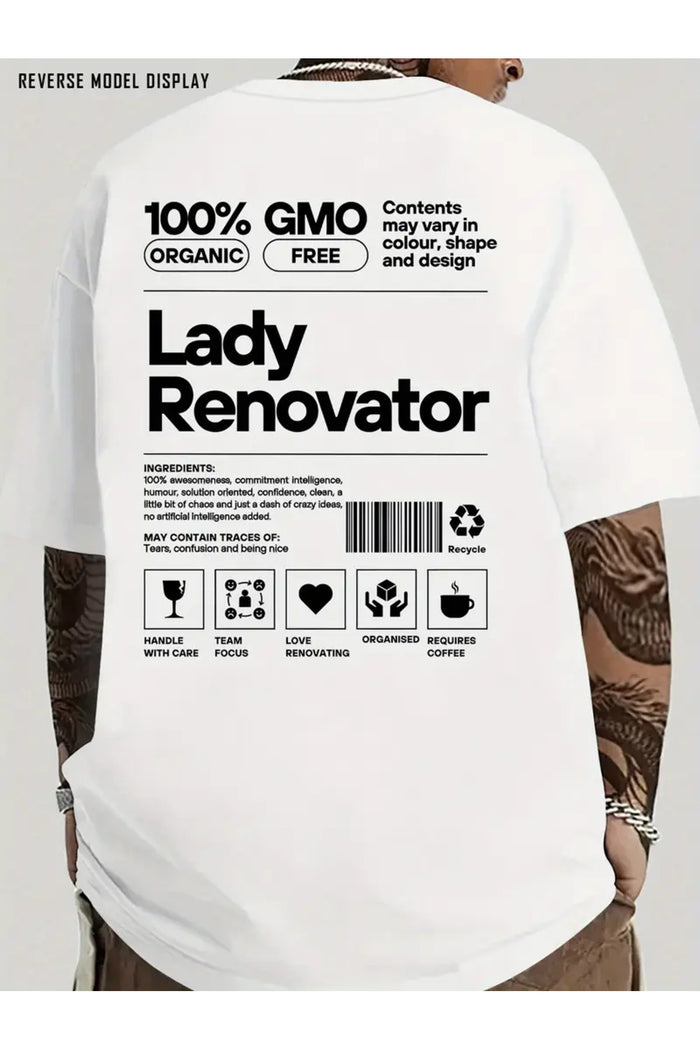 Premium Oversize Kesim Kısa Kollu Baskılı T-shirt