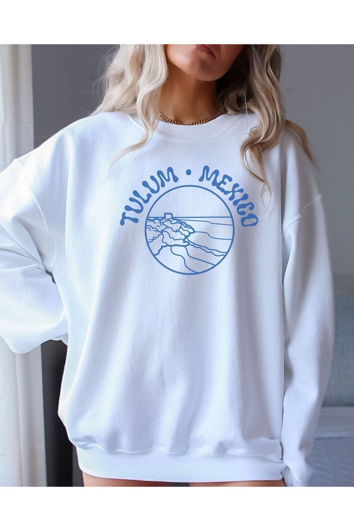 Premium Oversize Kesim Uzun Kollu Baskılı Sweatshirt