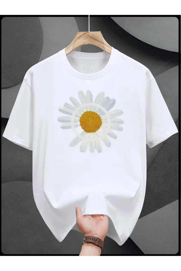 Premium Oversize Kesim Kısa Kollu Baskılı T-shirt