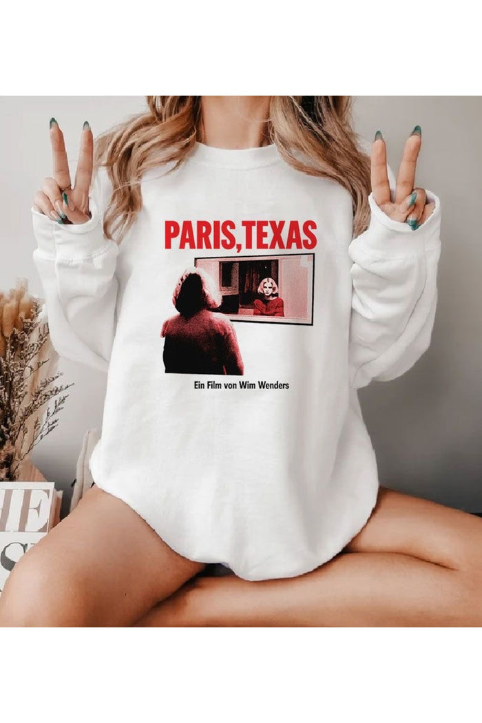 Premium Oversize Kesim Uzun Kollu Baskılı Sweatshirt