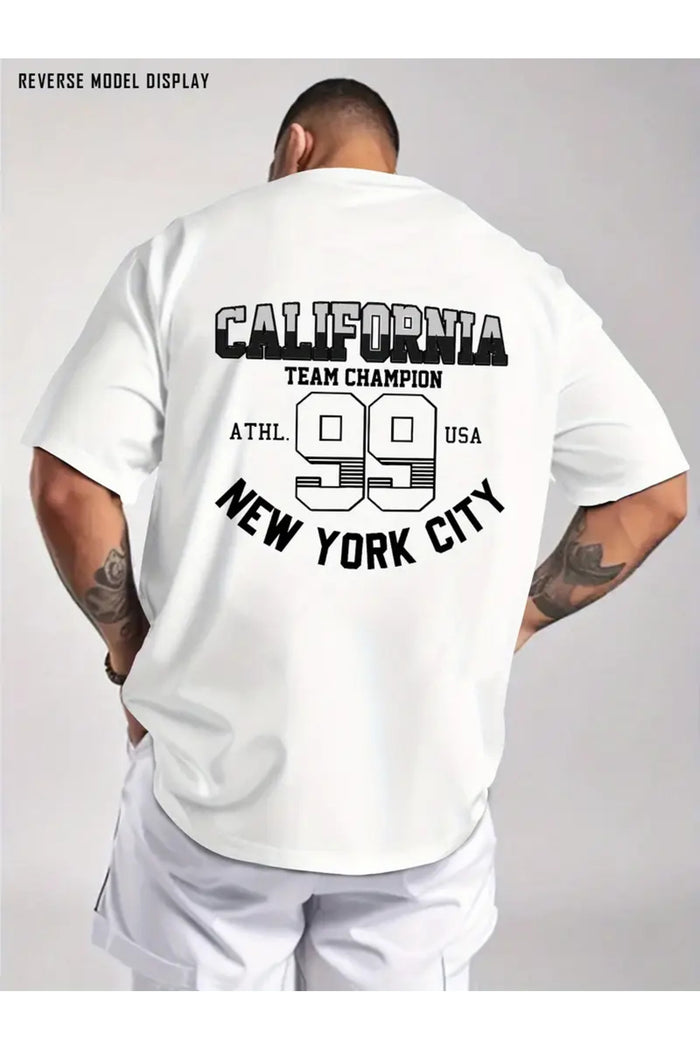 Premium Oversize Kesim Kısa Kollu Baskılı T-shirt