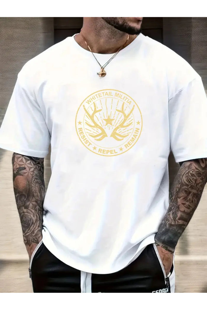 Premium Oversize Kesim Kısa Kollu Baskılı T-shirt