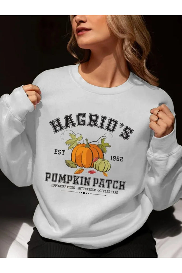 Premium Oversize Kesim Uzun Kollu Baskılı Sweatshirt