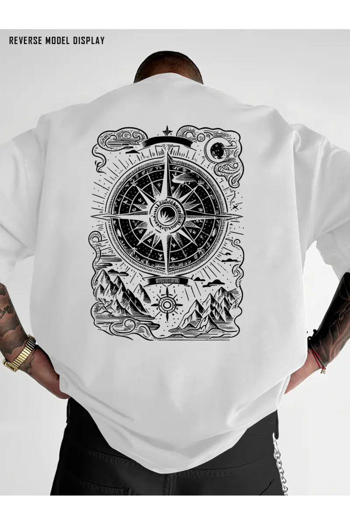 Premium Oversize Kesim Kısa Kollu Baskılı T-shirt