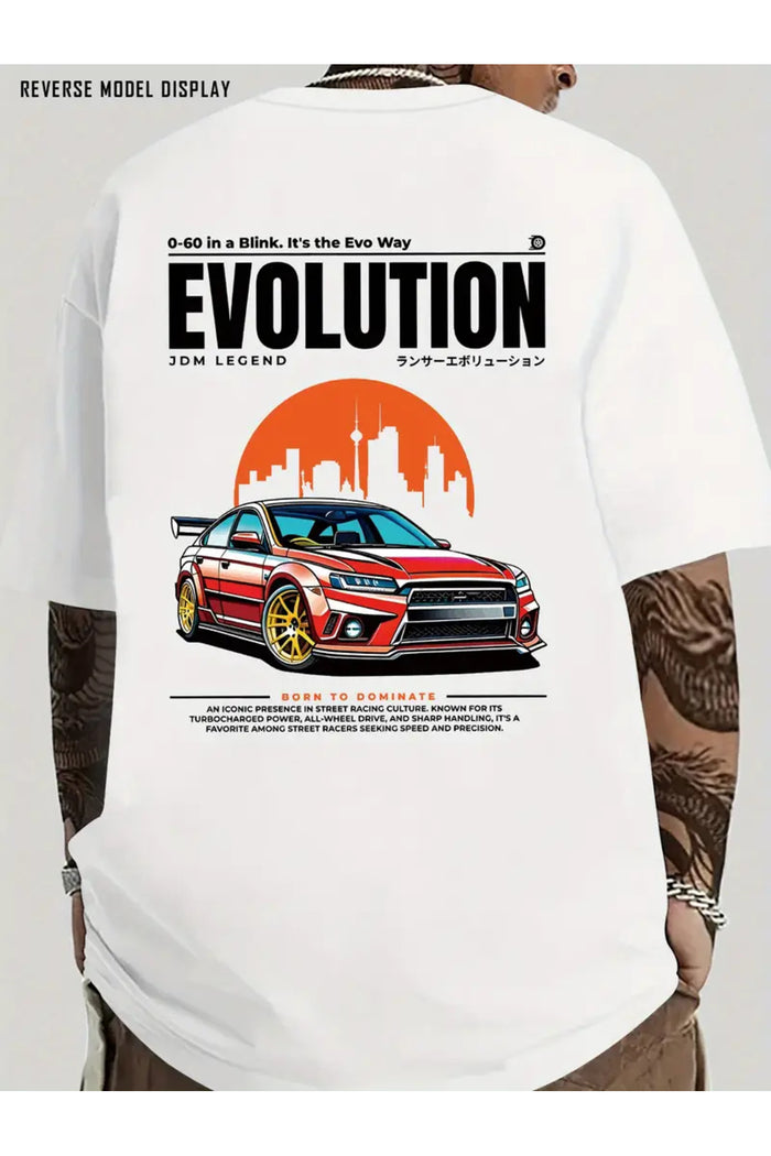 Premium Oversize Kesim Kısa Kollu Baskılı T-shirt