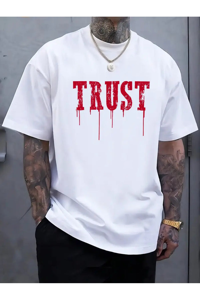 Premium Oversize Kesim Kısa Kollu Baskılı T-shirt