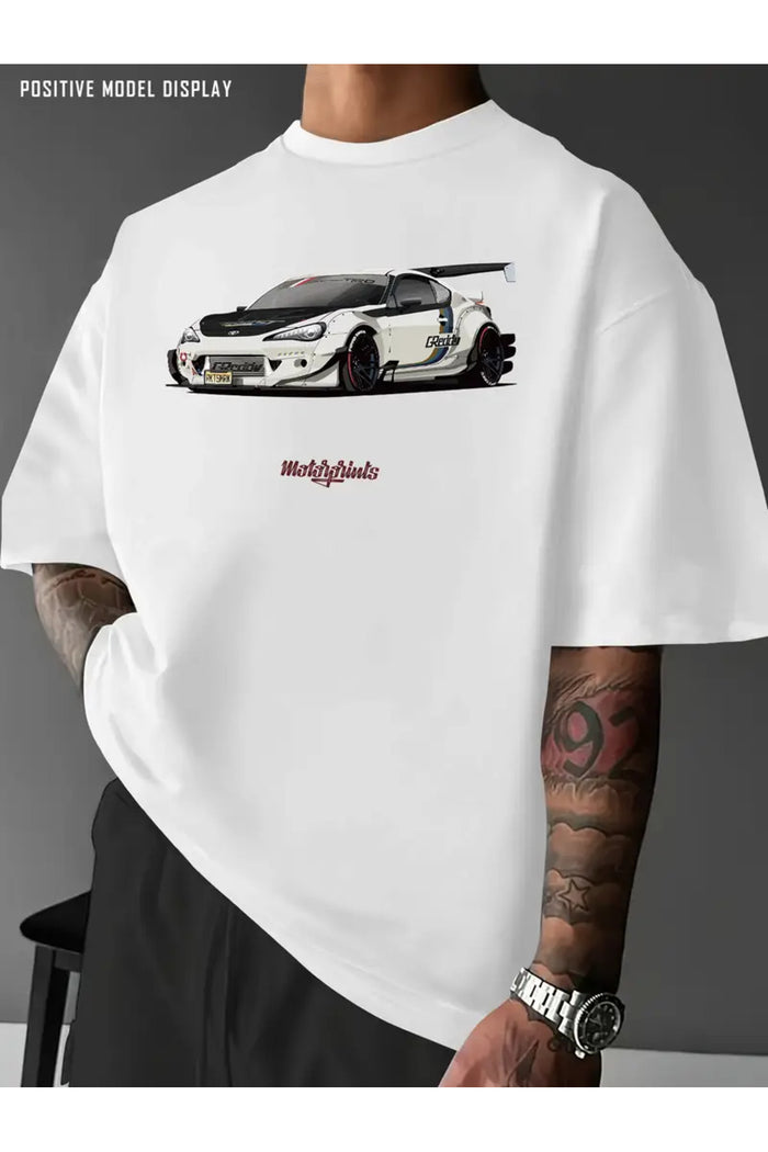 Premium Oversize Kesim Kısa Kollu Baskılı T-shirt