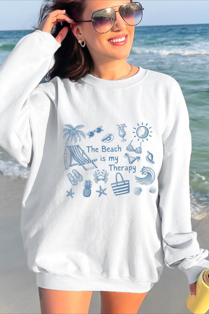 Premium Oversize Kesim Uzun Kollu Baskılı Sweatshirt