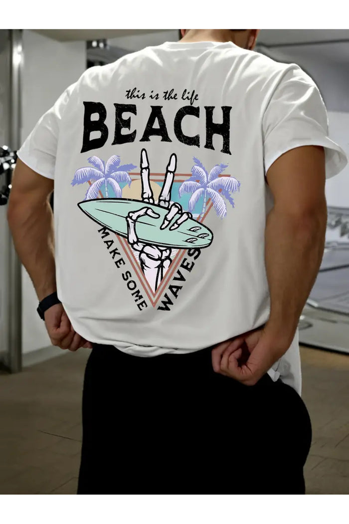 Premium Oversize Kesim Kısa Kollu Baskılı T-shirt