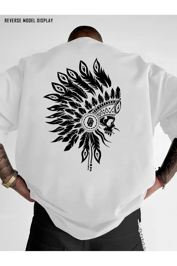 Premium Oversize Kesim Kısa Kollu Baskılı T-shirt