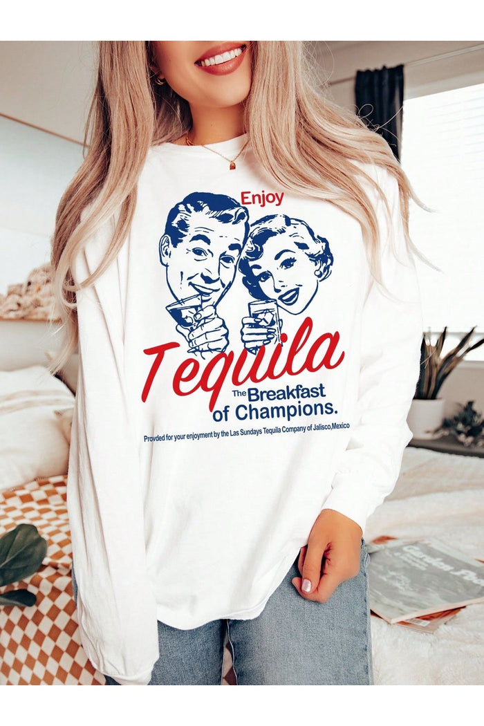 Premium Oversize Kesim Uzun Kollu Baskılı Sweatshirt