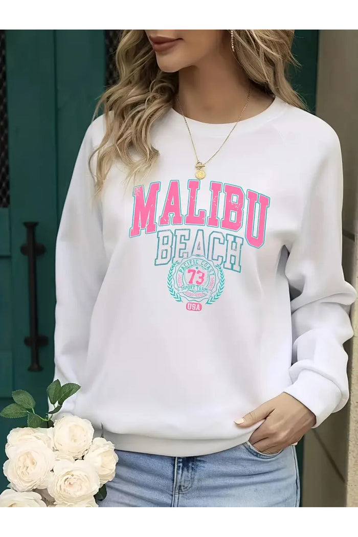 Premium Oversize Kesim Uzun Kollu Baskılı Sweatshirt