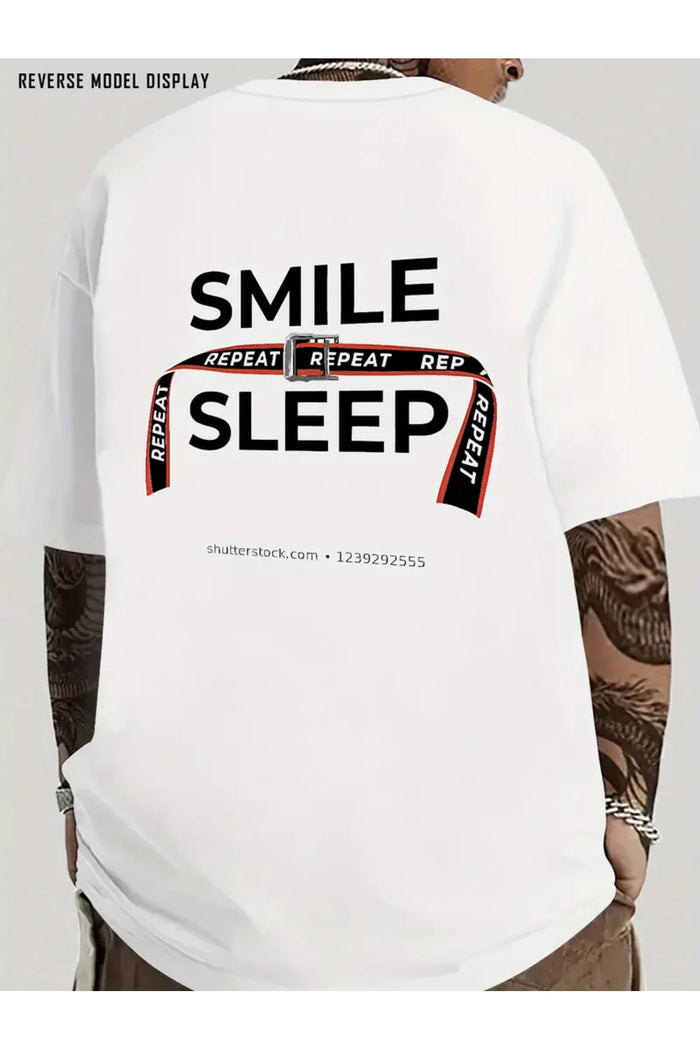 Premium Oversize Kesim Kısa Kollu Baskılı T-shirt