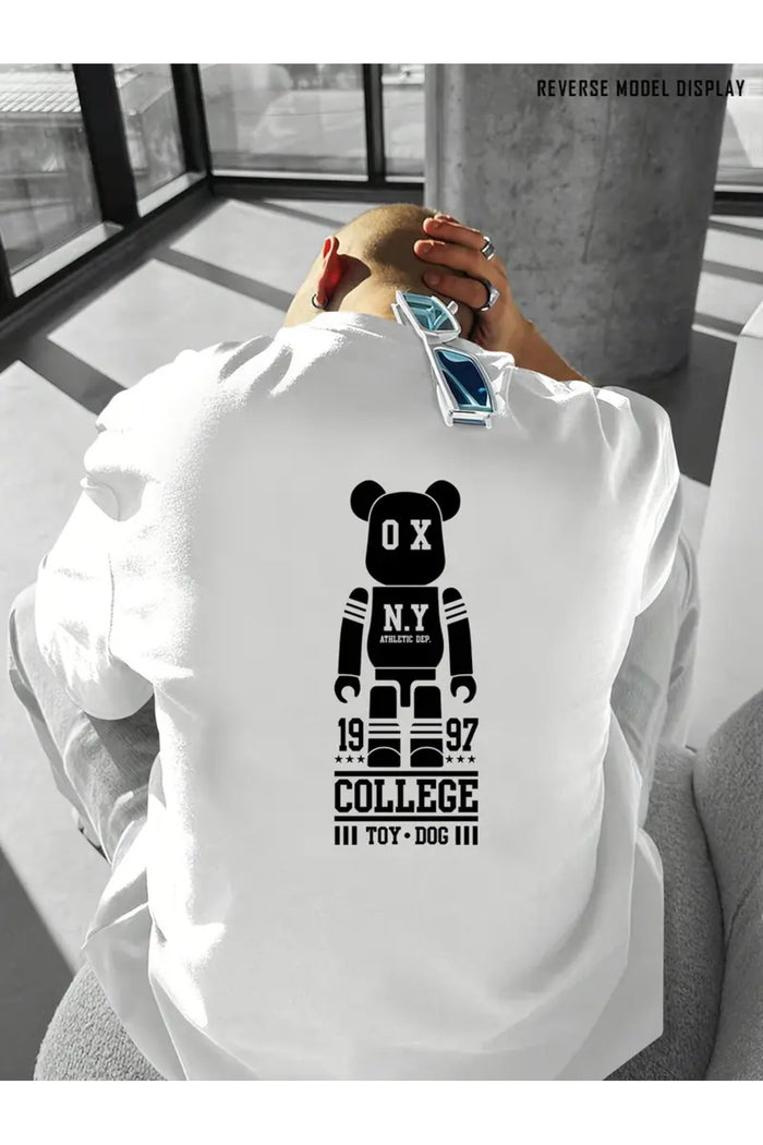 Premium Oversize Kesim Kısa Kollu Baskılı T-shirt