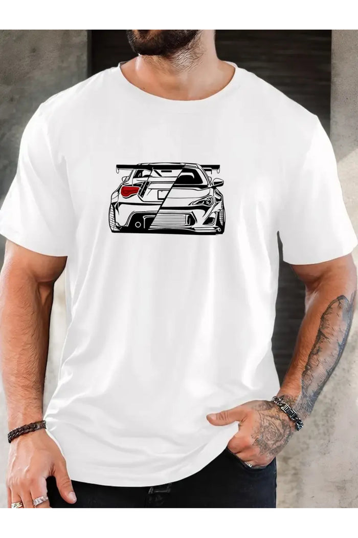 Premium Oversize Kesim Kısa Kollu Baskılı T-shirt