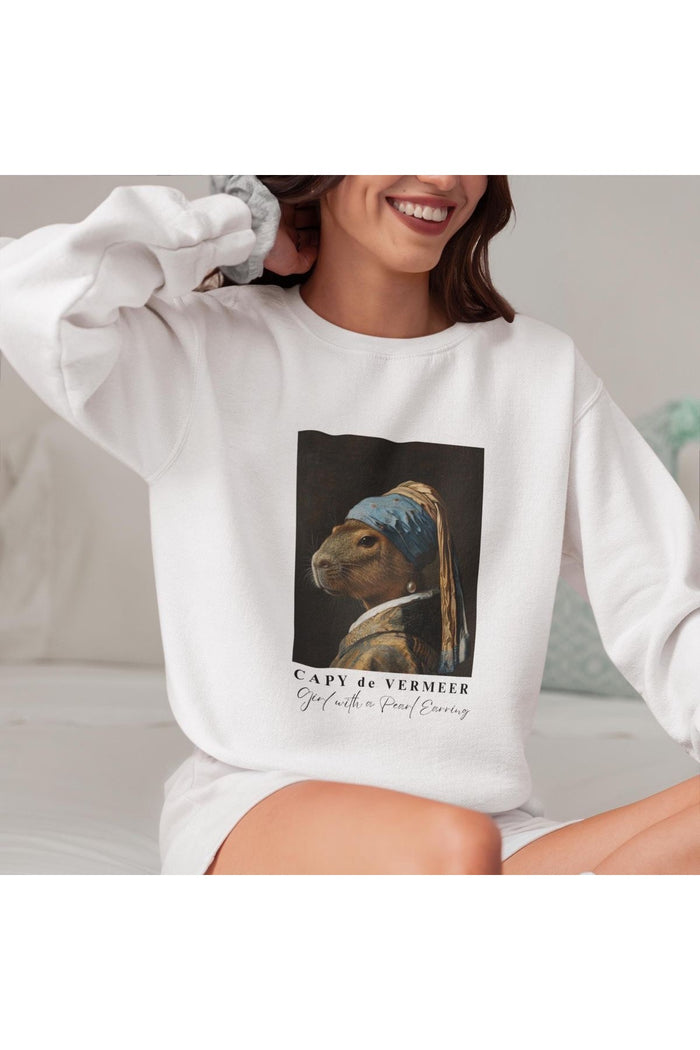 Premium Oversize Kesim Uzun Kollu Baskılı Sweatshirt