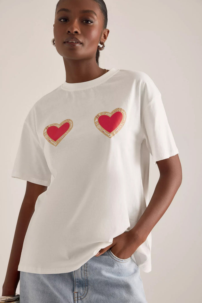 Premium Oversize Kesim Kısa Kollu Baskılı T-shirt