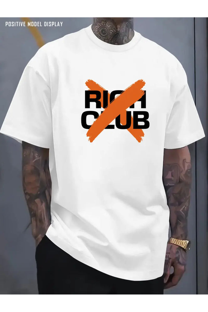 Premium Oversize Kesim Kısa Kollu Baskılı T-shirt