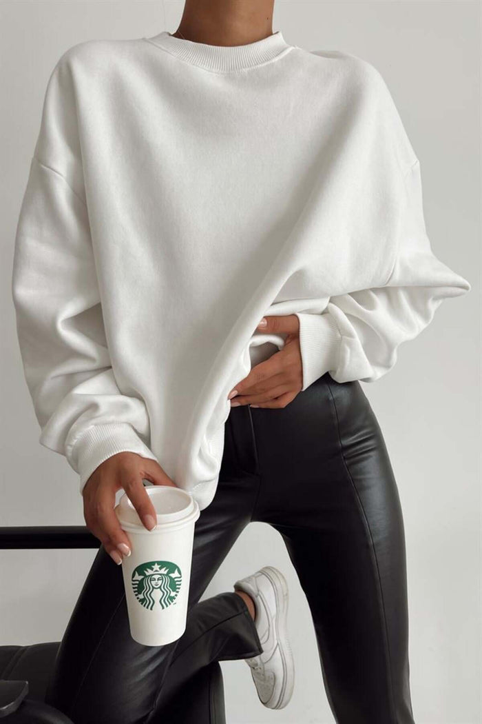 JC Limited Edition Oversize Kesim Organik Pamuk Sweatshirt