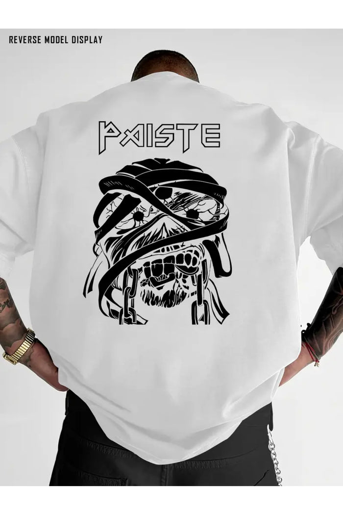 Premium Oversize Kesim Kısa Kollu Baskılı T-shirt