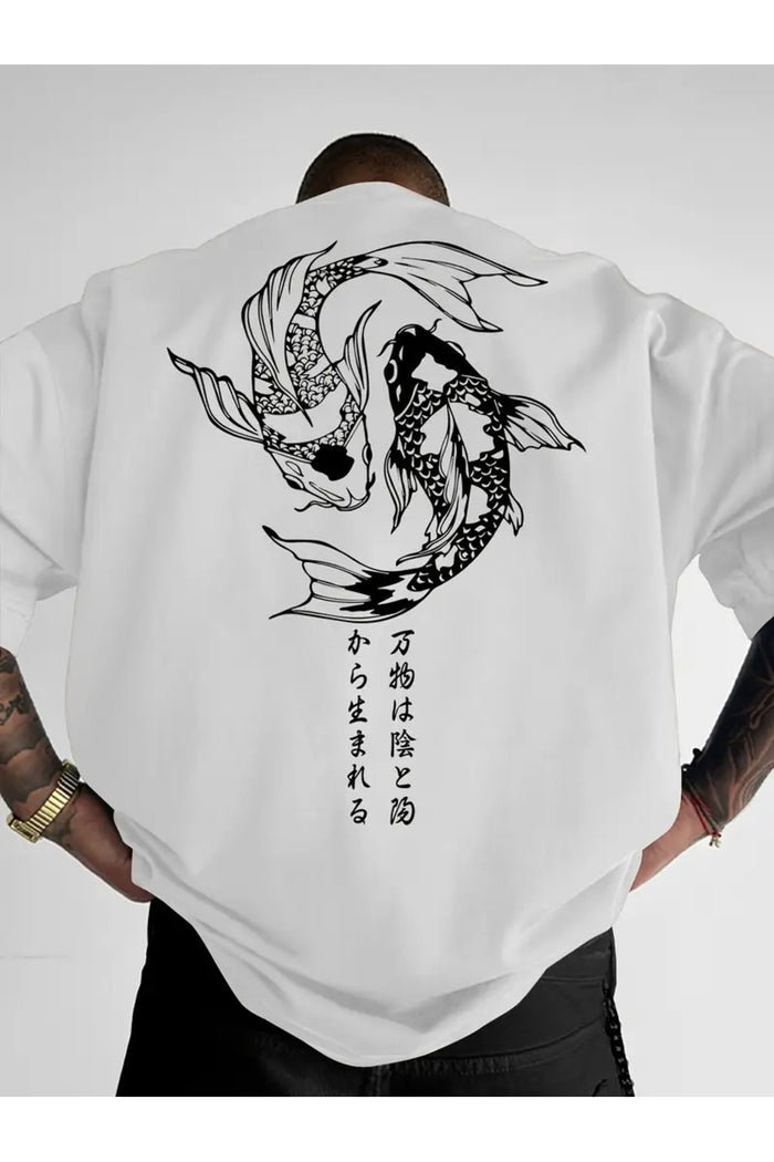 Premium Oversize Kesim Kısa Kollu Baskılı T-shirt