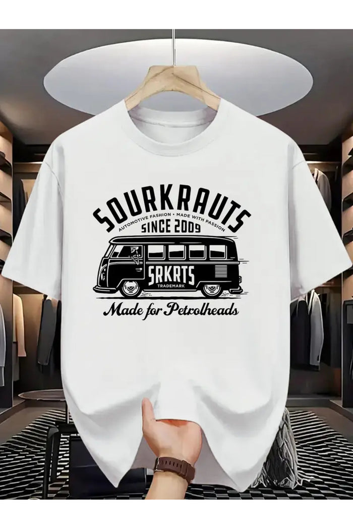 Premium Oversize Kesim Kısa Kollu Baskılı T-shirt