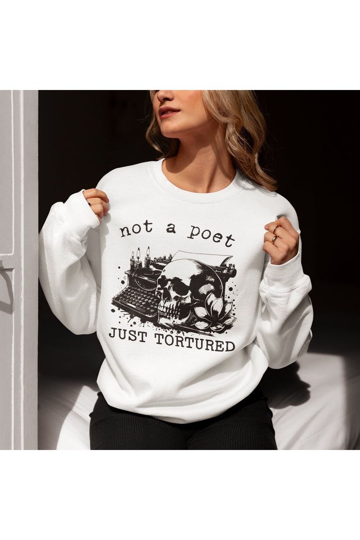 Premium Oversize Kesim Uzun Kollu Baskılı Sweatshirt