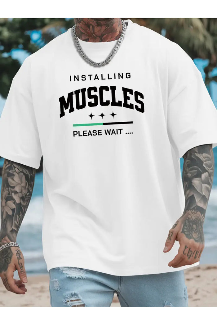 Premium Oversize Kesim Kısa Kollu Baskılı T-shirt