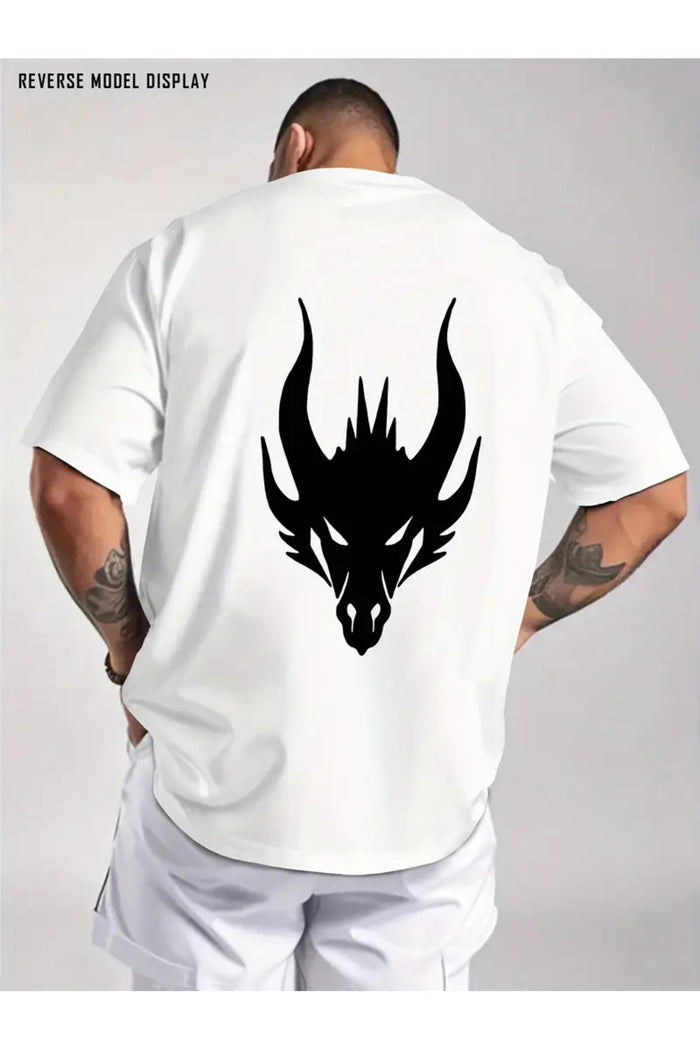 Premium Oversize Kesim Kısa Kollu Baskılı T-shirt
