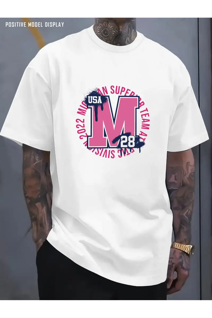 Premium Oversize Kesim Kısa Kollu Baskılı T-shirt