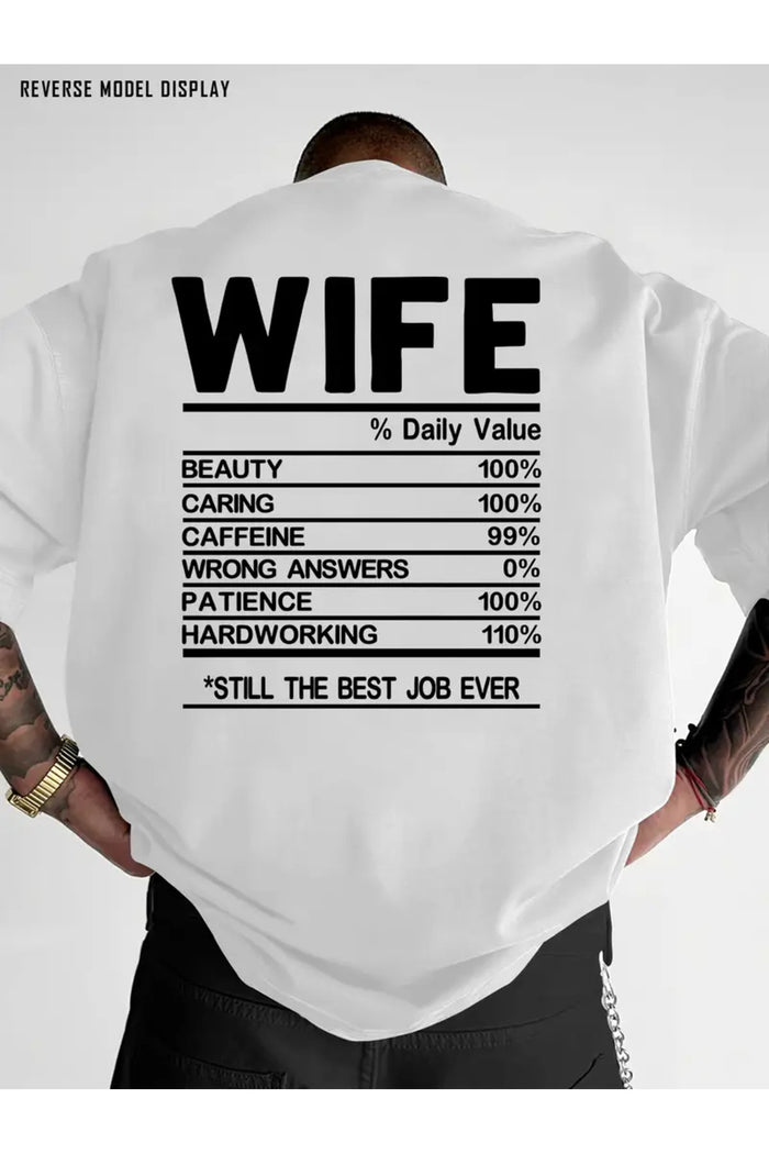 Premium Oversize Kesim Kısa Kollu Baskılı T-shirt