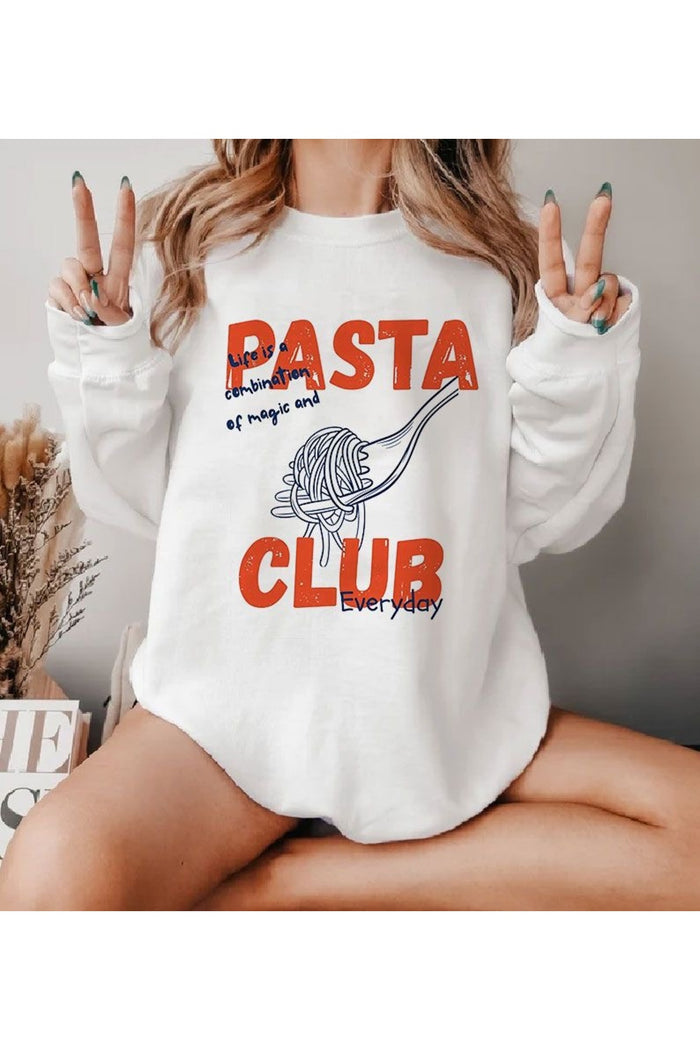 Premium Oversize Kesim Uzun Kollu Baskılı Sweatshirt