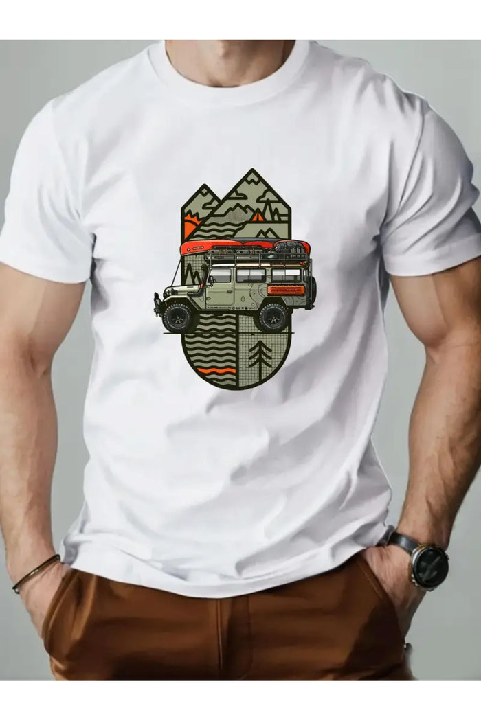 Premium Oversize Kesim Kısa Kollu Baskılı T-shirt