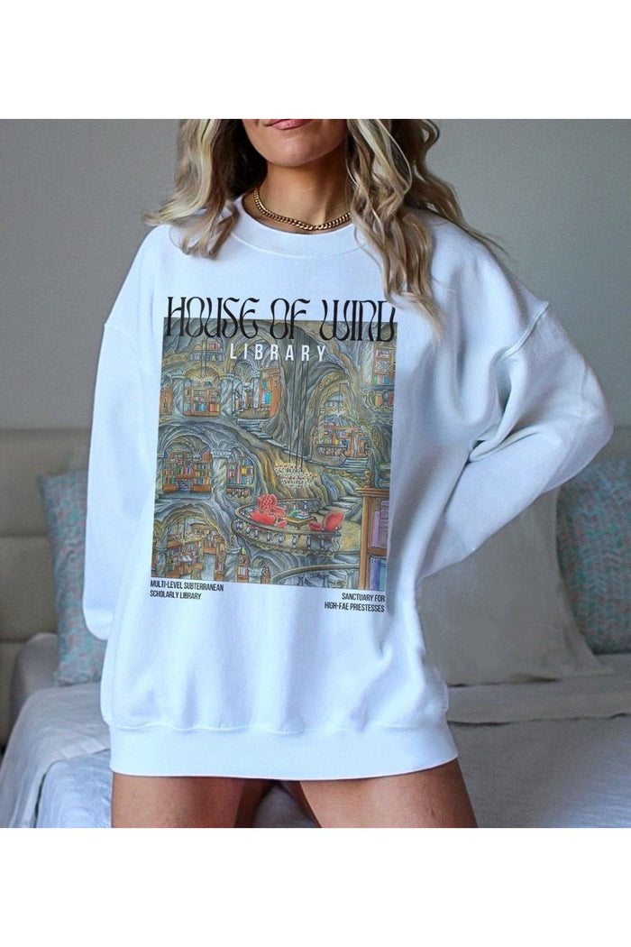 Premium Oversize Kesim Uzun Kollu Baskılı Sweatshirt