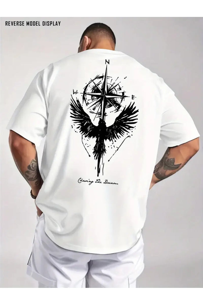 Premium Oversize Kesim Kısa Kollu Baskılı T-shirt