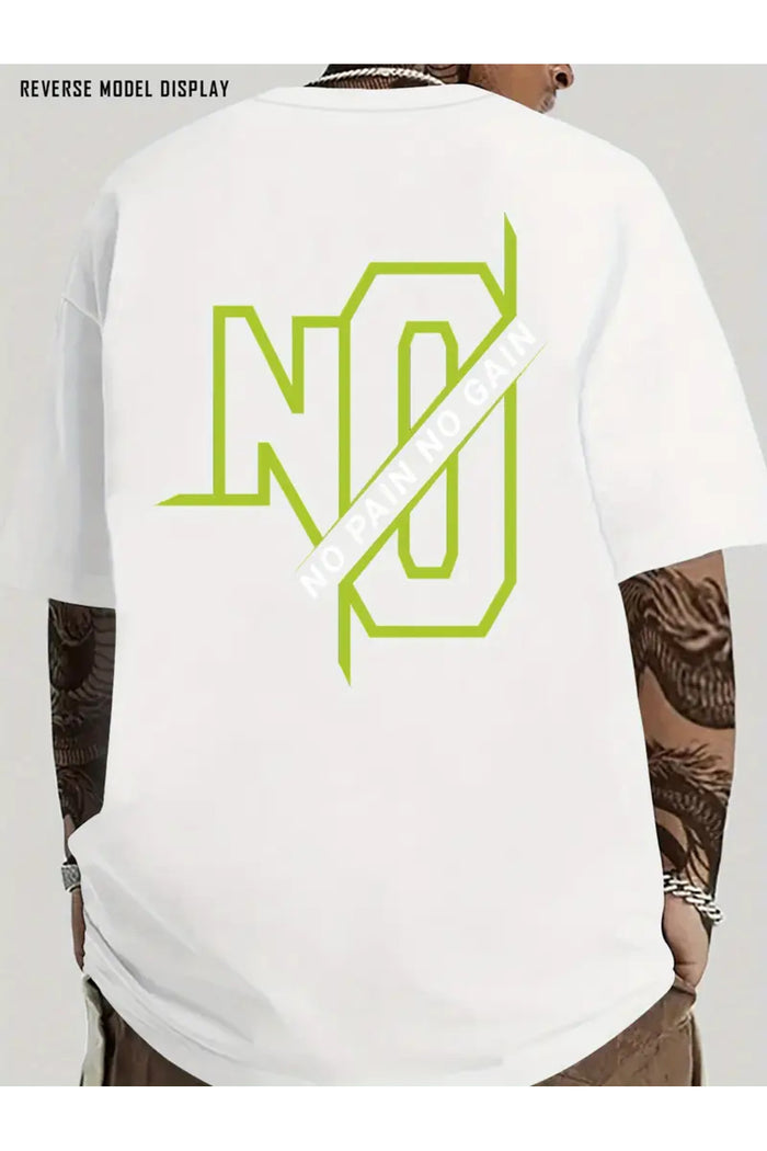 Premium Oversize Kesim Kısa Kollu Baskılı T-shirt
