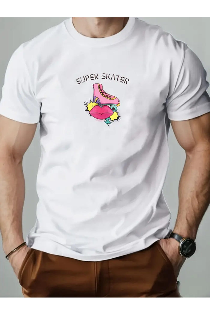 Premium Oversize Kesim Kısa Kollu Baskılı T-shirt