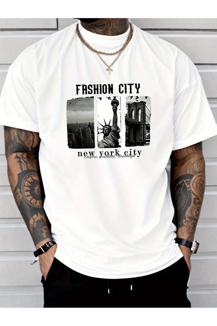 Premium Oversize Kesim Kısa Kollu Baskılı T-shirt