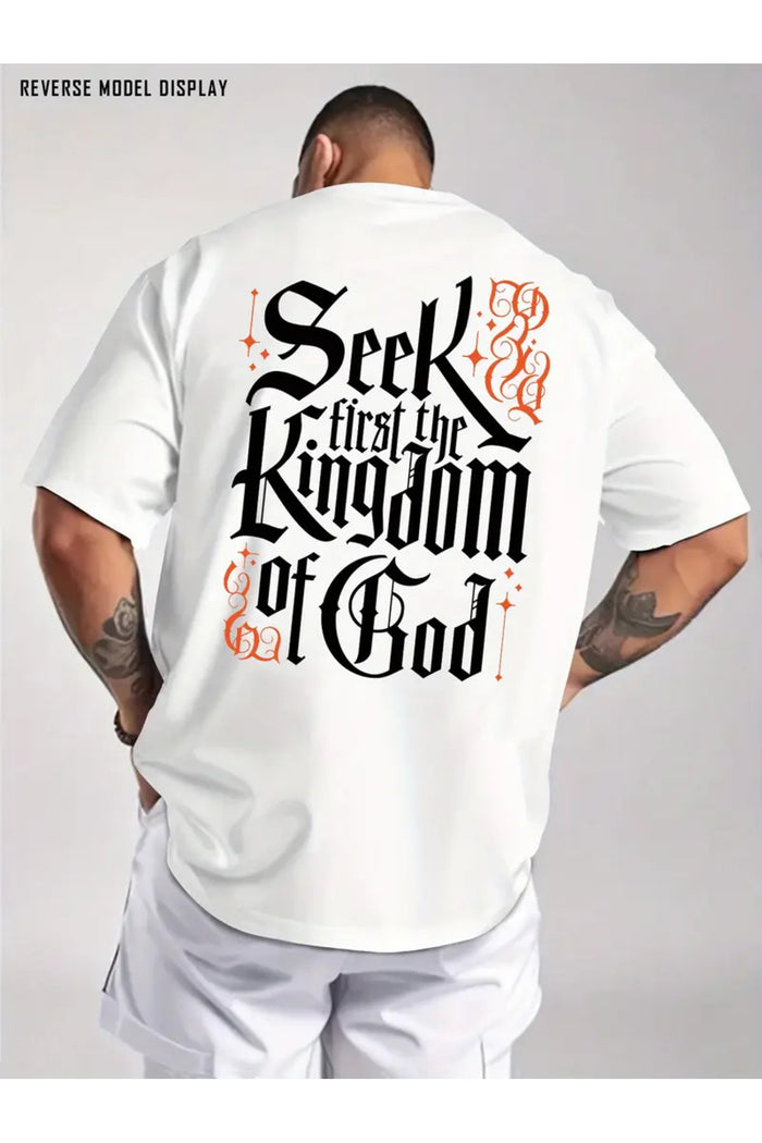 Premium Oversize Kesim Kısa Kollu Baskılı T-shirt