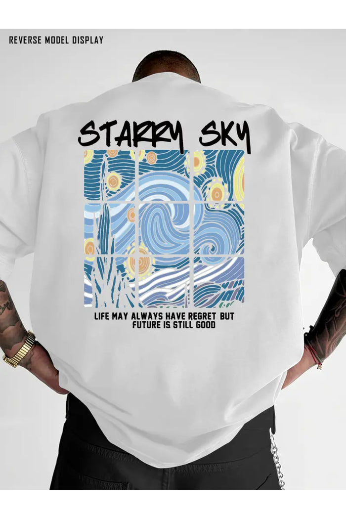Premium Oversize Kesim Kısa Kollu Baskılı T-shirt